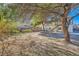 Backyard with picnic table and mature trees at 376 N 15Th St, Las Vegas, NV 89101