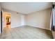 Bedroom with tile floors and access to another room at 376 N 15Th St, Las Vegas, NV 89101