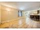 Open living room with tile floors and kitchen access at 376 N 15Th St, Las Vegas, NV 89101