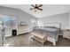 Main bedroom with high ceilings and ample space at 4123 Redfield Ave, North Las Vegas, NV 89032