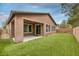 Charming home featuring a well-manicured backyard with vibrant turf at 5625 Galivan Vista St, North Las Vegas, NV 89081