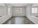 Spacious dining room featuring neutral walls, tile floors and a chandelier at 5625 Galivan Vista St, North Las Vegas, NV 89081