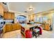 Kitchen boasts granite countertops and ample cabinetry at 6250 Pale Pavilion Ave, Las Vegas, NV 89139