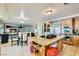 Kitchen boasts granite countertops and ample cabinetry at 6250 Pale Pavilion Ave, Las Vegas, NV 89139