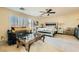 Spacious Primary bedroom with sitting area and large windows at 6250 Pale Pavilion Ave, Las Vegas, NV 89139