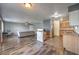 Open kitchen features stainless steel appliances and a breakfast bar at 635 8Th St, Boulder City, NV 89005