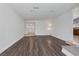 Bright living room boasts modern flooring, recessed lights, and plenty of space at 7220 Stormson Dr, Las Vegas, NV 89145
