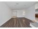 Spacious living area featuring hardwood floors at 7220 Stormson Dr, Las Vegas, NV 89145