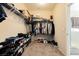 Well-organized closet with ample shelving and hanging space at 7611 Phoenix Peak St, Las Vegas, NV 89166