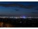 Night time view of city skyline at 1 Boulderback Dr, Henderson, NV 89012