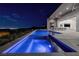 Modern pool and patio area with city views at 1 Boulderback Dr, Henderson, NV 89012