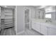Main bathroom with a large vanity and a tub at 1701 E Katie Ave # 32, Las Vegas, NV 89119