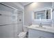 Updated bathroom with a walk-in shower at 1701 E Katie Ave # 32, Las Vegas, NV 89119