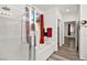 Clean bathroom with a shower/tub combo, and updated vanity at 2134 Dillons Cove Dr, Laughlin, NV 89029