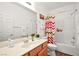 Clean and functional bathroom with tub shower combo at 2134 Dillons Cove Dr, Laughlin, NV 89029