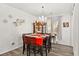 Bright dining room with hardwood floors and a chandelier at 2134 Dillons Cove Dr, Laughlin, NV 89029