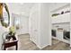 Laundry room with washer, dryer, and overhead cabinets at 2134 Dillons Cove Dr, Laughlin, NV 89029