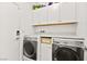 Laundry room with side-by-side washer and dryer at 2134 Dillons Cove Dr, Laughlin, NV 89029