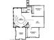 Second story floor plan featuring 3 bedrooms, a library, loft, and bathroom at 29 Desert Highlands Dr, Henderson, NV 89052