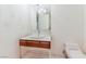 Contemporary bathroom with a single vanity and toilet at 4471 Dean Martin Dr # 507, Las Vegas, NV 89103