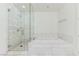 Spa-like bathroom with soaking tub and shower at 4471 Dean Martin Dr # 507, Las Vegas, NV 89103