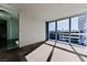 Spacious bedroom with large windows and city views at 4471 Dean Martin Dr # 507, Las Vegas, NV 89103