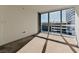 Bright bedroom with large windows and city views at 4471 Dean Martin Dr # 507, Las Vegas, NV 89103