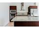 Modern kitchen with granite countertops and stainless steel appliances at 4471 Dean Martin Dr # 507, Las Vegas, NV 89103
