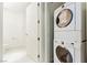 Convenient laundry room with stackable washer and dryer at 4471 Dean Martin Dr # 507, Las Vegas, NV 89103