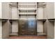 Custom-designed walk-in closet with shelves and drawers at 4471 Dean Martin Dr # 507, Las Vegas, NV 89103