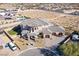 Luxury home showcasing the tile roof and custom landscaping at 5790 Aspen Falls Cir, Las Vegas, NV 89149