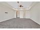 Expansive bedroom with tray ceilings and multiple entrances at 5790 Aspen Falls Cir, Las Vegas, NV 89149