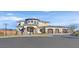 Beautiful two-story home with a three-car garage, stone accents, and well-maintained landscaping at 5790 Aspen Falls Cir, Las Vegas, NV 89149