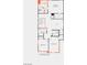 Second floor plan showing primary bedroom, loft, and additional bedrooms at 6905 Cottage Vista Ave, Las Vegas, NV 89113