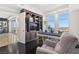 Home gym with built-in entertainment center at 9101 Alta Dr # 505, Las Vegas, NV 89145