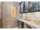 Built-in wet bar with wine cooler and glass storage at 9101 Alta Dr # 505, Las Vegas, NV 89145