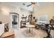 Bright home office with built-in shelving and window at 1336 Allegheny Moon Ter # 103, Henderson, NV 89002