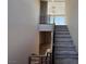 Stylish modern staircase leading to the upper floor at 1536 Unison Way # 102, Las Vegas, NV 89135