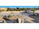 Large backyard with basketball court and slide at 1964 Westwind Rd, Las Vegas, NV 89146