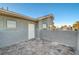 Private patio with tiled flooring at 1964 Westwind Rd, Las Vegas, NV 89146