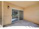 Covered patio accessible via sliding glass doors at 2200 S Fort Apache Rd # 1109, Las Vegas, NV 89117