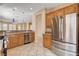 Modern kitchen featuring stainless steel appliances and ample counter space at 5201 Progresso St, Las Vegas, NV 89135