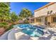 Relaxing pool and spa area, perfect for entertaining at 5423 San Florentine Ave, Las Vegas, NV 89141