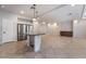Spacious kitchen featuring stainless steel appliances and an island at 5956 Lambert Bridge Ave, Las Vegas, NV 89139