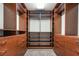 Large walk-in closet with ample shelving and hanging space at 5956 Lambert Bridge Ave, Las Vegas, NV 89139