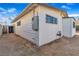 Side view of the house showing exterior features at 6120 Kimberly Cir, Las Vegas, NV 89107