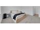 Light bedroom with double bed and closet at 7324 N Decatur Blvd # 1, Las Vegas, NV 89131