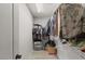 Large walk-in closet with double hanging rods and shelving at 104 Masserta Ct, Las Vegas, NV 89183