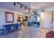Bright dining area with a view of the living room and kitchen at 3930 University Center Dr # 307, Las Vegas, NV 89119