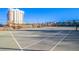 Outdoor tennis court with clear views at 3930 University Center Dr # 307, Las Vegas, NV 89119